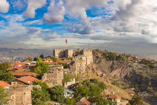 Panoramic View of Ankara Turkey